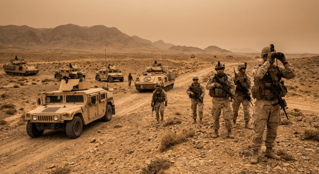 7% AMERICANS SUPPORT TROOPS IN IRAN WAR. Source: Public Opinion Poll Data (Stylized).